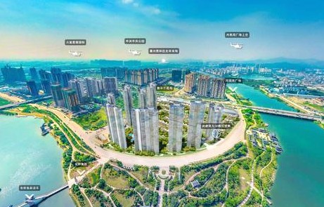 上帝視角 | 惠州白天VR全景（惠州眼），這個高度超震撼！